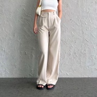 Oro Pants - Women's Losee Pants Trouser High Waist Culottes
