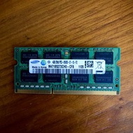 Samsung 4gb ram PC3-8500s ddr3 1066 notebook