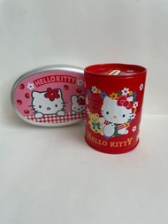 Hello Kitty 日式便當盒+鐵錢箱