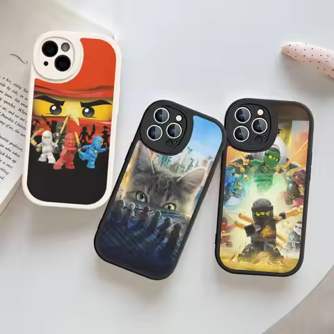 L-Lego N-Ninjago Phone Case Hard Leather For iPhone 16 15 14 13 12 Mini 11 14 Pro Max Xs X Xr 7 8 Pl