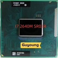 Core i7-2640M i7 2640M SR03R 2.8 GHz Dual-Core Quad-Thread CPU Processor 4M 35W Socket G2  rPGA988B