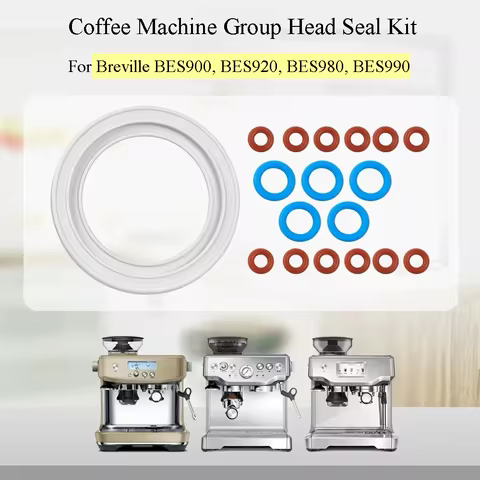 Silicone Gaske for Breville BES900/920/980/990 O-Rings Steam Wand Probe Replacement Parts Coffee Mac