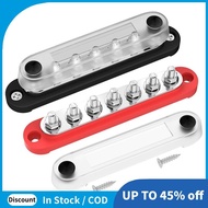 Battery Bus Terminal Block 12V Automotive, Marine Covered Distribution Block 12V - 48V