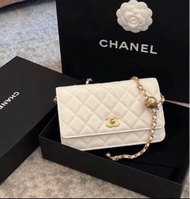 Chanel WOC wallet on chain 金球