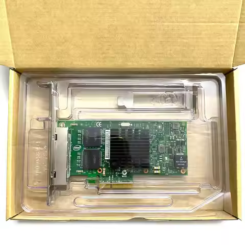 Intel I350-T4V2 OEM i350-T4 PCIe x4 Ethernet Adapter NIC Network Quad Ports Card