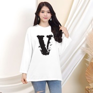 Women's Oversized Long Sleeve T-Shirt Women's Oversized Streetwear Long Sleeve Distro T-Shirt