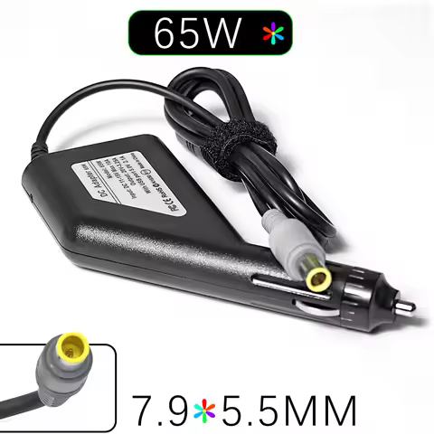 20V 3.25A Laptop Car Dc Adapter Charger Power Supply for Lenovo Thinkpad X200 X201 X220 X230 X300 X3