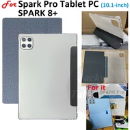 For Samsung Tablet SPARK 8+ Plus MXS Android 12 Tab SPARK Pro 10.1" inches Lighter Thinner Leather Case Soft TPU Cover Flip Stand Cases