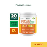 Plantae Complete Plant-Protein : Superfoods & Greens รส Mango ขนาด 800g : โปรตีนพืช ไฟเบอร์สูง มะม่ว