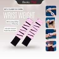 Set of 2 Beinks Ankle Wrist Weight - Beinks Ankle Wrist Weight - Total 1kg