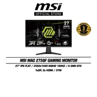 MSI MAG 275QF Gaming Monitor (27"/WQHD/IPS/180Hz)