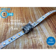 2835 LED Strip Connector 8mm Connector 2 Pin socket