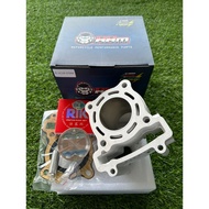 LC135 Y15ZR Racing Ceramic Block Hhm E1 Cast Piston Semi Dome 57MM 60MM 62MM 63MM 65MM Siap Skim Tin