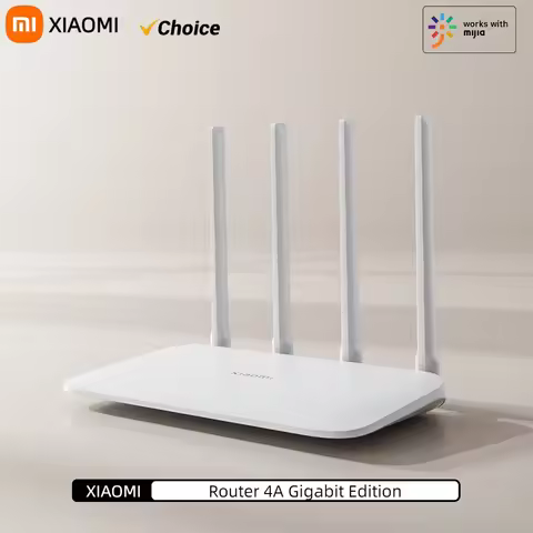 NEW XIAOMI Router 4A Gigabit Version AC1200 2.4GHz 5GHz WiFi 1167Mbps Repeater 128MB DDR3 High Gain 