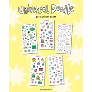 Universal Doodle Deco Sticker by The Doodle Alley