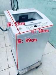 日式 洗衣機 Whirlpool 惠而浦 頑漬淨系列葉輪式95%新 100%正常 (6.5kg, 850轉/分鐘) VEMC65811二手電器 清倉大減價 最新款 貨到付款 #精選貨品 襟用款 好物推