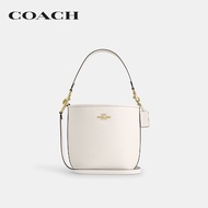 COACH กระเป๋าสะพายไหล่ผู้หญิงรุ่น City Bucket Bag CT801 IMCHK สีขาว