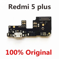 New For Xiaomi RedMi 5 Plus USB Charging Port Flex Cable Dock Connector Board Repair Parts