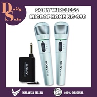 Sony Wireless & Wired Mic Microphone/Mikrofon Sony Berwayar & Tanpa Wayar (NC650) - Vocal/Karaoke [1