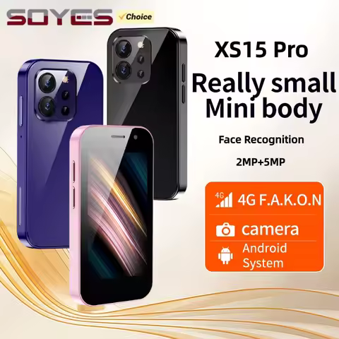 SOYES XS15 Pro Mini 4G Smartphone 3.0inches MTK Quad Core 2GB RAM 16GB ROM Dual SIM 5MP Camera LTE A