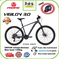 Sepeda Gunung Pacific 27,5 Inch Vigilon 3.0 Shimano 24 Speed - Rem