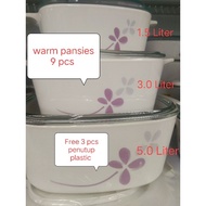 Hot offer Corningware 9 pcs warm pansies