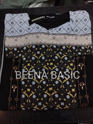 Beenabasic gamis terbaru motif mewah anne marie amore by ruby