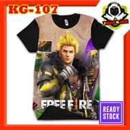 Famine Felon Free fire Battleroyal Bundle Rampage game Mabar T-Shirt