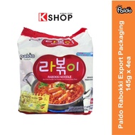 Paldo Rabokki Export Packaging (145g x 4) EXP date: DEC 2025