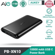 Original Aukey PB-XN10 USB-C Power Bank (10000mAh) 2 year warranty