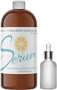 Vitamin C Serum 26% Collagen with Retinol Hyaluronic Acid Vitamin A C E B3 B5 Aloe Vera Extra Streng