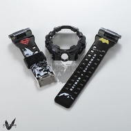 (Vcustom) GA700 CUSTOM PRINTING " BATMAN SUPERMAN " BAND AND BEZEL WATCH STRAPS