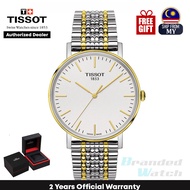 Tissot T109.410.22.031.00 Men's Everytime Medium Quartz 2 Toned Steel Watch T1094102203100