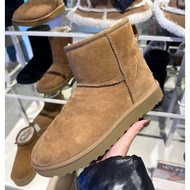 Australia Women's Winter Ankle Boots - Genuine Leather with Anti-Slip Sole, Sizes 35-44