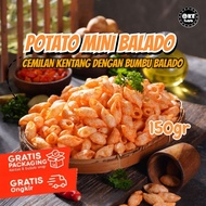 Mini Balado Potato Snack Crackers Balado Potato Crackers