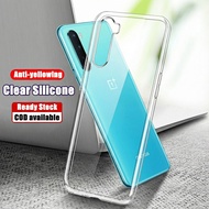 For OnePlus Nord AC2001 AC2003 Slim Soft Clear Silicon Rubber Scratch-Resistant CP Jelly Case Crysta
