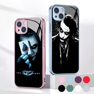 Joker Tempered Glass Phone Case For IPhone 15 14 13 12 11 Pro XS Max Plus Mini X XR 8 7 6s SE2/3 Cov