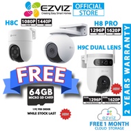 Ezviz Outdoor Pan/Tilt H9C / H8C / H8 Pro / H8C PRO 1080P 2K 3K 4K 2MP 3MP 4MP 5MP 8MP Outdoor Secur