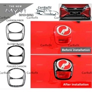 CarRefit Perodua Myvi gen3 Mg3 2018-2023 back door handle cover accessories