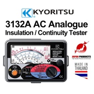 Kyoritsu 3132A Analogue Insulation / Continuity Tester (Made In Thailand)