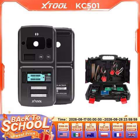 XTOOL KC501 Car Chip Key Programmer All Key Lost OBD2 Automotive Scanner For Benz Infrared Work With