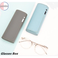 Magnetic Buckle PU leather Pressure Resistant Glasses Case for Sunglasses glasses Eyewear Storege Bo
