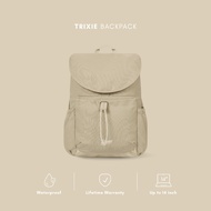 Bigmo Women's Water Resistant Backpack Trixie Hazelnut
