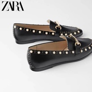 Zara 261 Shoes With Pearl 220rb Size 35 Liters - @ 40 Free Box And Dustbag