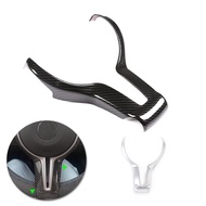 Car Chrome/Carbon Steering Wheel Frame Cover Sticker For BMW M Sport M2 M3 M4 M6 X5M X6M F87 F80 F82