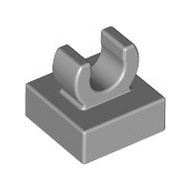 LEGO LEGO 15712 44842 Light Gray U-Clip Tile 1x1 Clip 6071229 6308012 LEGO Block