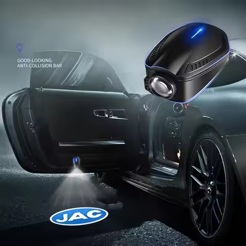 Car Charging Welcome Lighting Auto Accessories Neon Led Projector Light For JAC J3 J4 J7 JS2 JS3 JS4