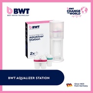 BWT Water filter AQUAlizer Station + 1 Zinc & 1 Magnesium filter + 2 Glass carafes