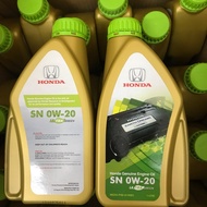 ORIGINAL HONDA GENUINE ENGINE OIL SN 0W20 FULLY SYNTHETIC (1Litre)