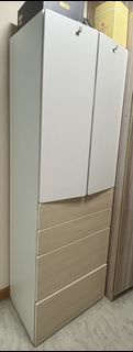 IKEA SMÅSTAD/PLÅTSA 兒童衣櫃Wardrobe with 4 Drawers White/Oak